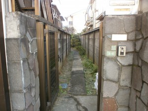 敷地延長の間口